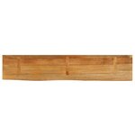 vidaXL Dessus de table à bord vivant 180x20x3 8cm bois massif manguier