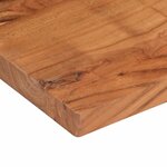 vidaXL Dessus de table 140x60x2 5cm rectangulaire bois massif d'acacia