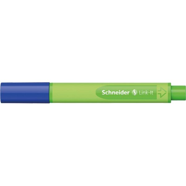 Feutre Fineliner Link-It 04 lapis Bleu SCHNEIDER