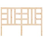 vidaXL Tête de lit 126x4x100 cm Bois massif de pin