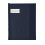 Protège-cahier Styl'SMS 17x22 cm pvc 120 avec Porte-étiquette Noir ELBA