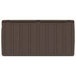 vidaXL Boîte à coussins Marron 117x45 5x57 5 cm 270 L