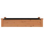 vidaXL Lit surélevé de jardin doublure 120x60x25 cm bois massif sapin