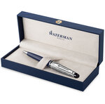 Waterman expert l'essence du bleu stylo bille  bleu  recharge bleue pointe moyenne  coffret cadeau