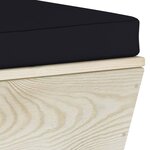 vidaXL Salon de jardin palette 7 Pièces avec coussins bois d'épicéa