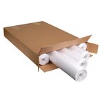 Recharge Papier Pour Tableaux De Conférence - Papier Extra-blanc 60g - 50 Feuilles Unies 63x98cm - Blanc - X 5 - Exacompta