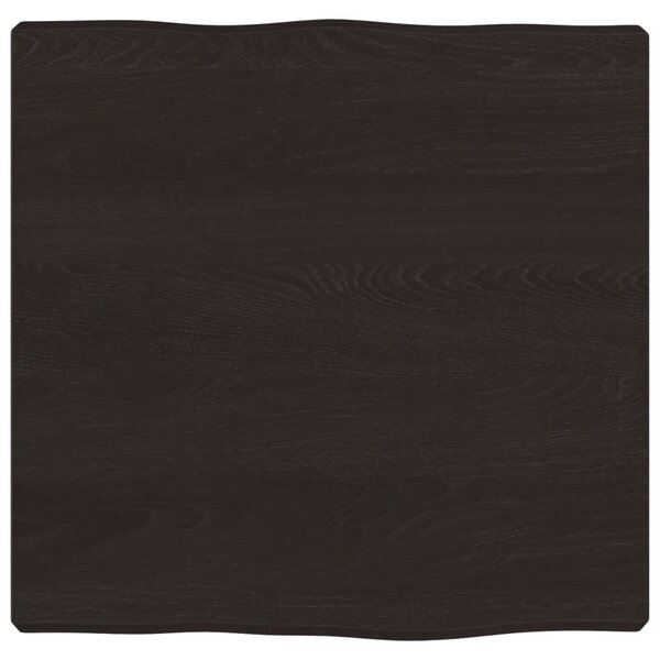 vidaXL Dessus de table bois massif traité bordure assortie