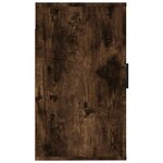 vidaXL Meubles TV muraux 2 Pièces Chêne fumé 40x34 5x60 cm
