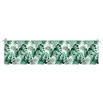 vidaXL Coussin de Banc de Jardin Motif de Feuilles 200x50x4 cm Tissu Oxford