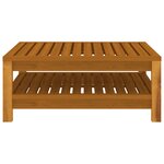 Salon de jardin meuble d'extérieur ensemble de mobilier 5 pièces avec coussin bois d'acacia solide 02_0016286