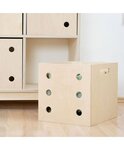 6 boîtes de rangement DICE naturel