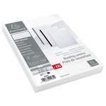 Paquet De 100 Couvertures Chromolux Pour Reliure A4 - Blanc - Exacompta