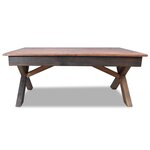 vidaXL Table basse Bois de récupération massif 110x60x45 cm