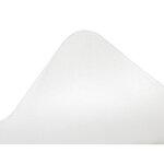Q-connect tapis sol - Protection superficie PVC - 90x120cm - Transparent