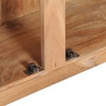 vidaXL Buffet 80x30x60 cm bois de teck massif