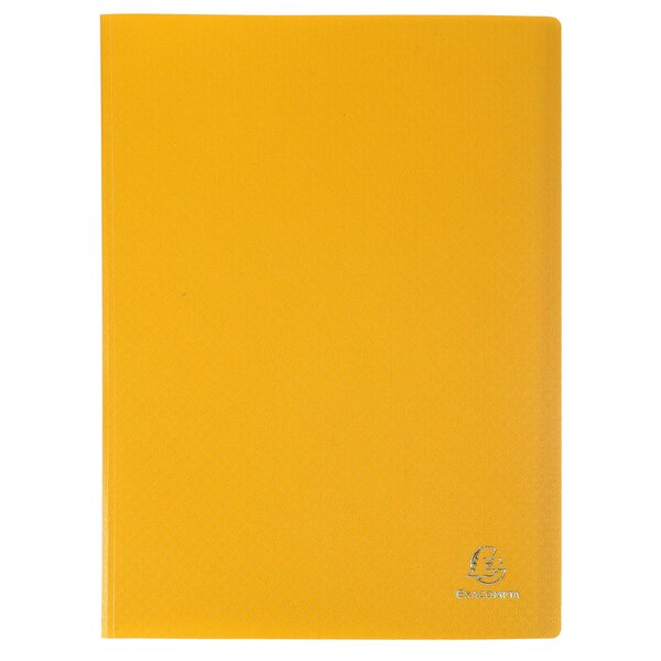 Protège-documents En Polypropylène Souple Opak 80 Vues - A4 - Jaune - X 12 - Exacompta