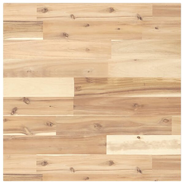 vidaXL Dessus de table carré 50x50x2 cm bois massif d'acacia
