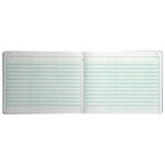 Piqûre 25x32cm 7 Colonnes Sur 1 Page 24 Lignes 80 Pages - Couleurs Assorties - Exacompta