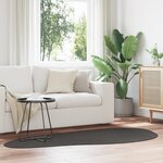 vidaXL Tapis "HUARTE" à poils courts doux et lavable anthracite 100x200 cm