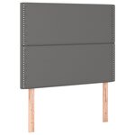 vidaXL Cadre de lit sans matelas gris 120x200 cm similicuir