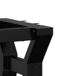 vidaXL Pieds de table basse cadre en Y 80x40x43 cm acier