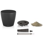 LECHUZA Jardinière Classico Color 43 ALL-IN-ONE Ardoise 13244
