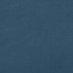 vidaXL Cadre de lit sans matelas bleu foncé 140x200 cm velours