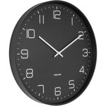 Horloge en métal mat lofty