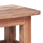 vidaXL Tables gigognes 2 Pièces Bois de récupération massif