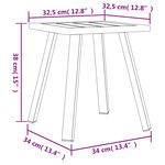 vidaXL Chaises longues lot de 2 avec table et coussins gris poly rotin