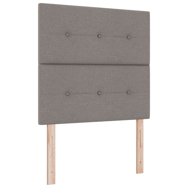 Tête de lit LED vidaXL Taupe 100 cm en tissu
