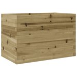 vidaXL Jardinière 70x40x45 5 cm bois de pin imprégné