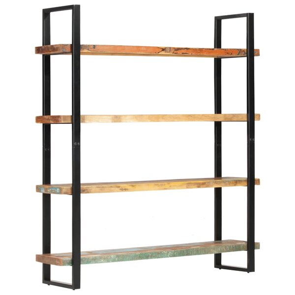 vidaXL Bibliothèque 4 niveaux 160x40x180cm Bois solide de récupération