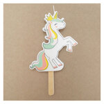 Grande bougie - Licorne 14 5 x 6 3 x 1 cm