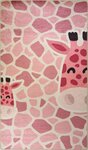 Tapis pour Enfant 80 x 150 cm - Rose