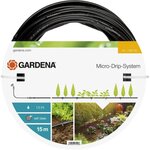 GARDENA - Tuyau a goutteurs incorporés de surface  - 4,6 mm