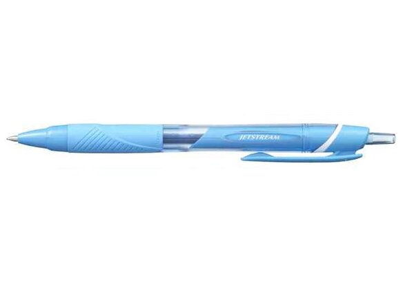 Stylo Roller Jetstream Mix SXN150C Rétract. Grip Pte Fine 0,7mm Turquoise UNI-BALL