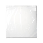 Lot de 100 sachets plastiques à fermeture zip 500x500mm standard 50µ