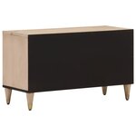 vidaXL Meuble TV 80x31x46 cm bois massif de manguier