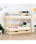 Tiroir de lit 80 x 180 BUDDY - bleu clair