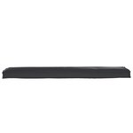 vidaXL Coussin de palette pour banc Noir 180x40x8 cm Tissu Oxford
