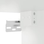 vidaXL Meubles TV muraux 2 Pièces Blanc 40x34 5x60 cm
