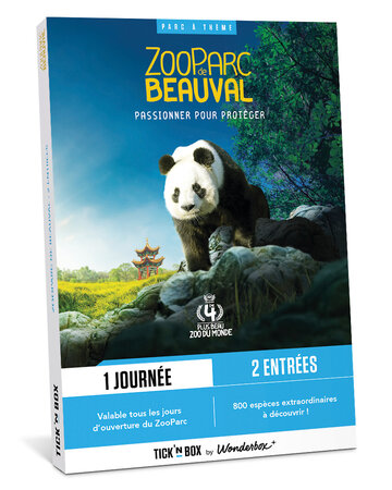 Coffret cadeau - TICKETBOX - ZooParc de Beauval