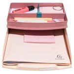 Corbeilles À Courrier Combo Styli Skandi - Nude - X 6 - Exacompta