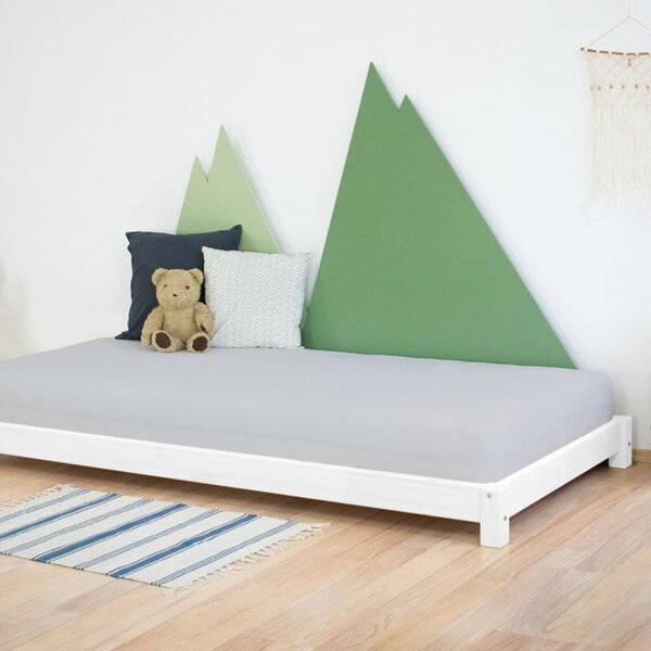 Lit simple TEENY 80 x 180 blanc