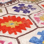 vidaXL Tapis lavable multicolore 190x300 cm antidérapant