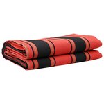 vidaXL Tissu de remplacement de auvent Multicolore 10x1.6 m