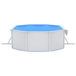 vidaXL Piscine avec pompe filtrante à sable 490x360x120 cm