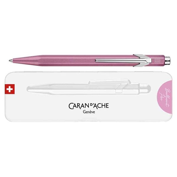 Stylo à bille 849 colormat-x  rose caran d'ache