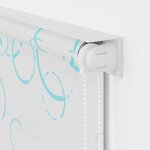 vidaXL Store roulant de douche 80x240 cm Bulle